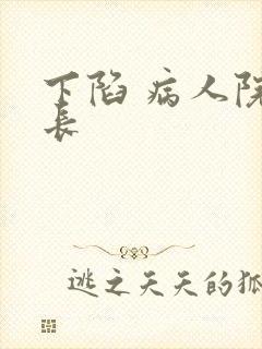 下陷 病人院院长