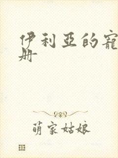 伊利亚的宠物手册