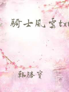 骑士风云txt