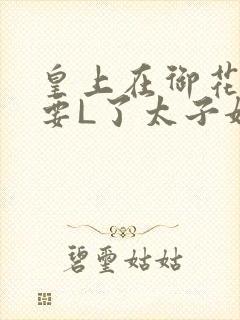 皇上在御花园里要L了太子妃