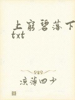 上穷碧落下黄泉txt