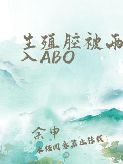 生殖腔被两根进入ABO