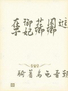 在御花园进入太子妃卿卿