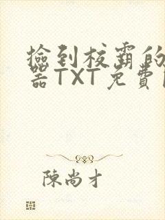 捡到校霸的遥控器TXT免费阅读