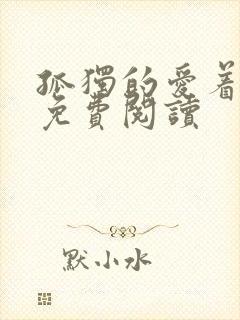 孤独的爱着全文免费阅读