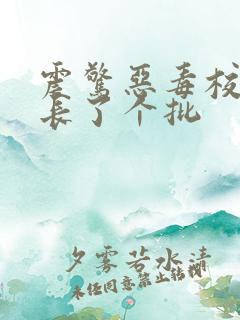 震惊恶毒校霸竟长了个批