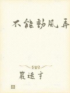 不能动风弄