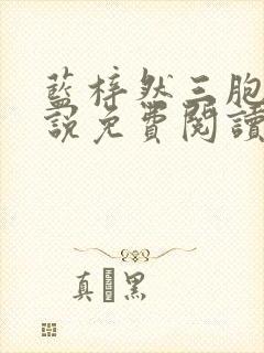 蓝梓然三胞胎小说免费阅读