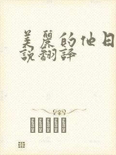 美丽的他日剧小说翻译