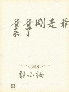 爸爸刚走爷爷就来了