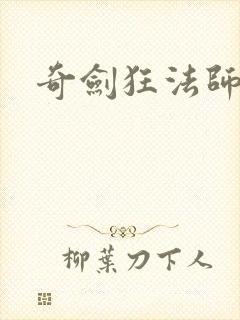 奇剑狂法师下载