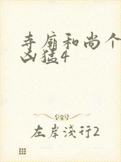 寺庙和尚个个很凶猛4