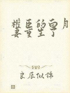 权臣的白月光前妻重生了