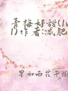 青梅好甜(1v1)作者:减肥我不吃