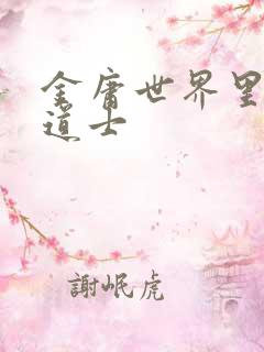 金庸世界里的小道士