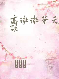 高微微萧天策小说