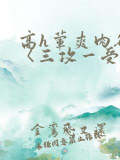高h荤爽肉欲文〈三攻一受