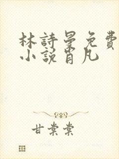 林诗曼免费全文小说肖凡