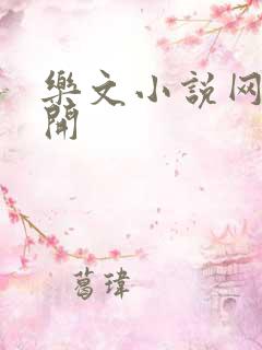 乐文小说网打不开