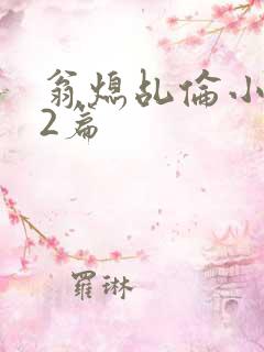 翁熄乩伦小说32篇