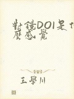 对镜DOI是什么感觉