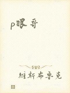 p眼哥