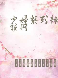 少妇系列辣文小说网