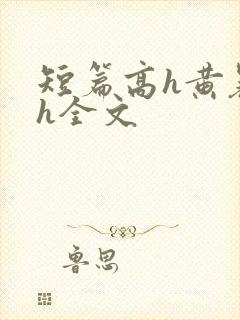 短篇高h黄暴辣h全文