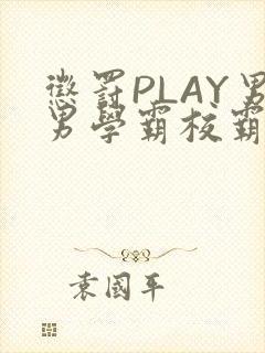 惩罚PLAY男男学霸校霸
