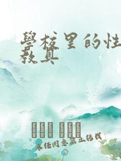 学校里的性教学教具