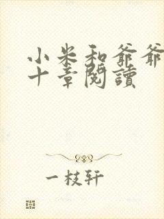 小米和爷爷读第十章阅读