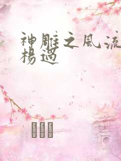 神雕之风流浪子杨过