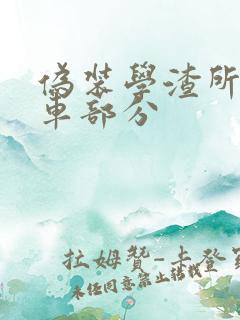 伪装学渣所有开车部分