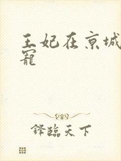 王妃在京城当团宠