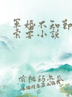 军婚不知节制地索要小说