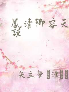 凤清卿容天凌小说
