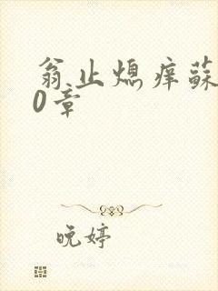 翁止熄痒苏钥10章