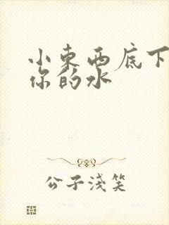 小东西底下都是你的水