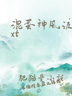 混蛋神风流史txt