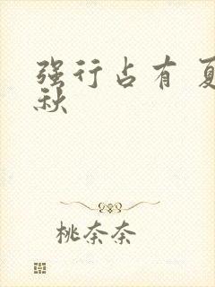 强行占有 夏末秋