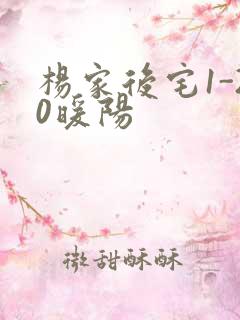 杨家后宅1-20暖阳