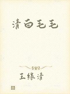清白毛毛
