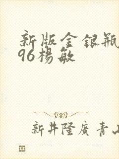 新版金银瓶1996杨敏