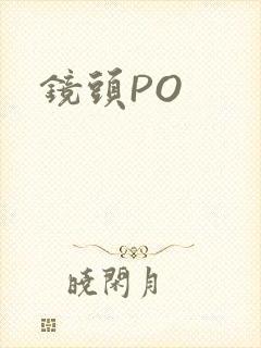 镜头PO