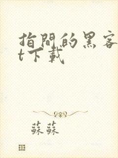 指间的黑客txt下载
