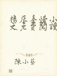 杨辰秦惜小说全文免费阅读完整版