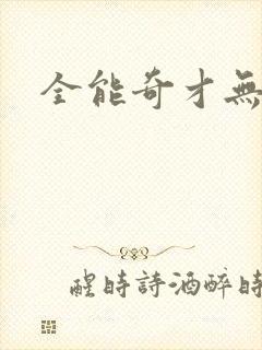 全能奇才无弹窗