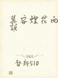 慕容煜花向晚小说