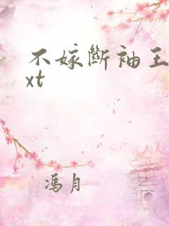 不嫁断袖王爷txt