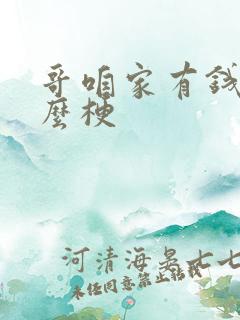 哥咱家有钱了什么梗